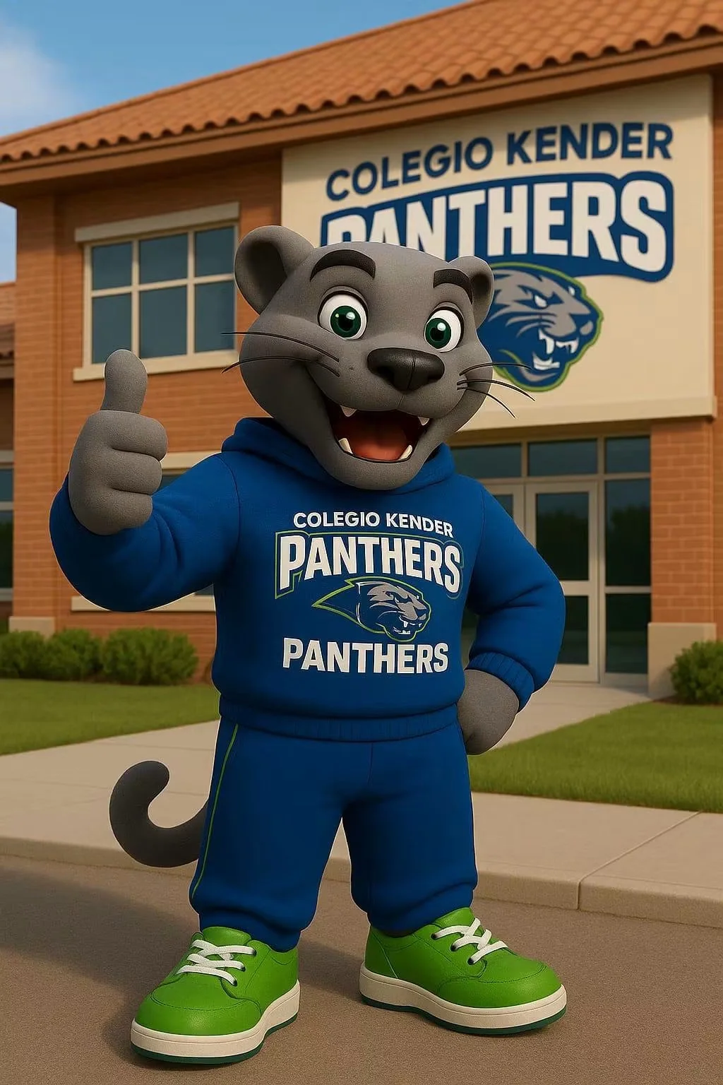 Diseño de mascota para colegio